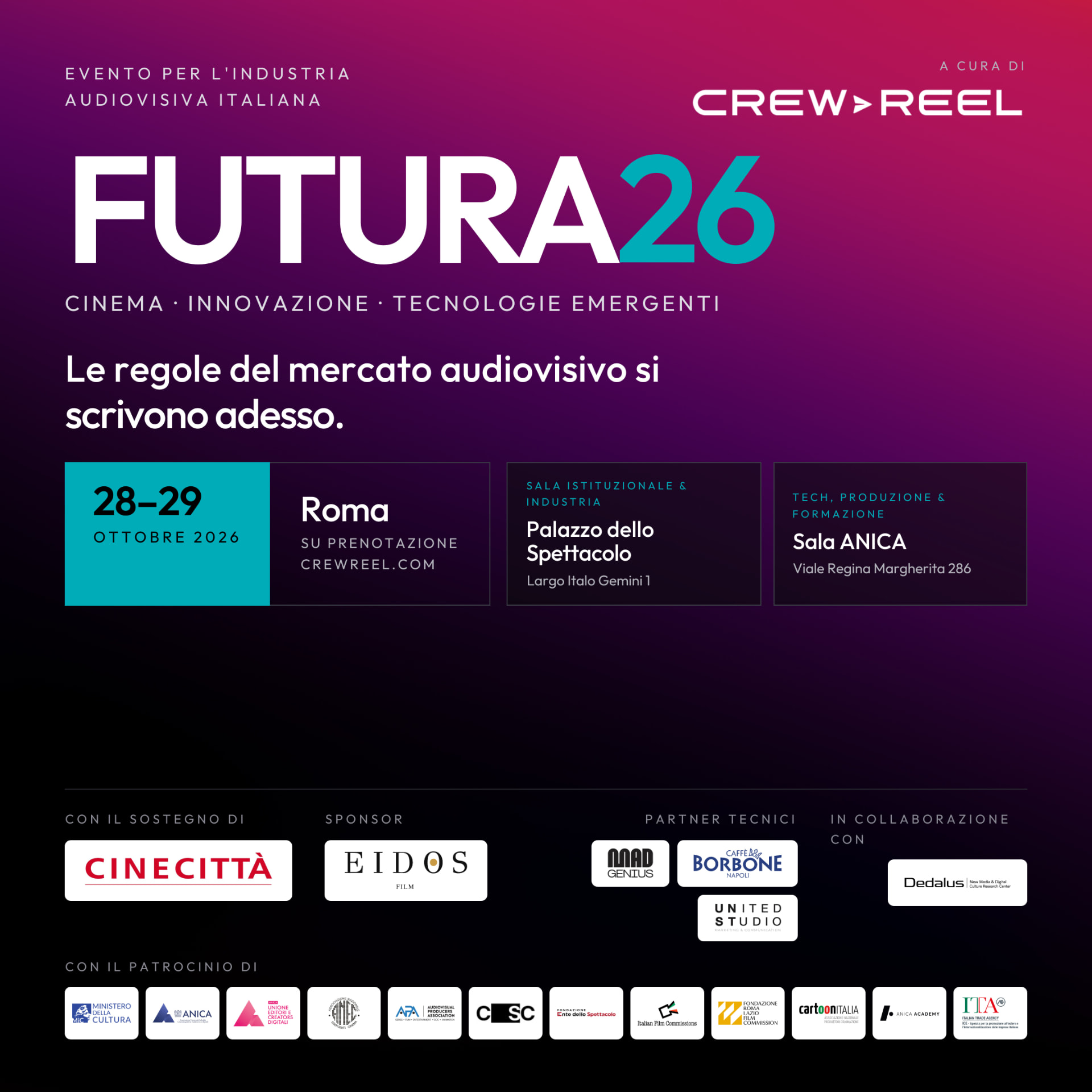 FUTURA 2026 · Roma