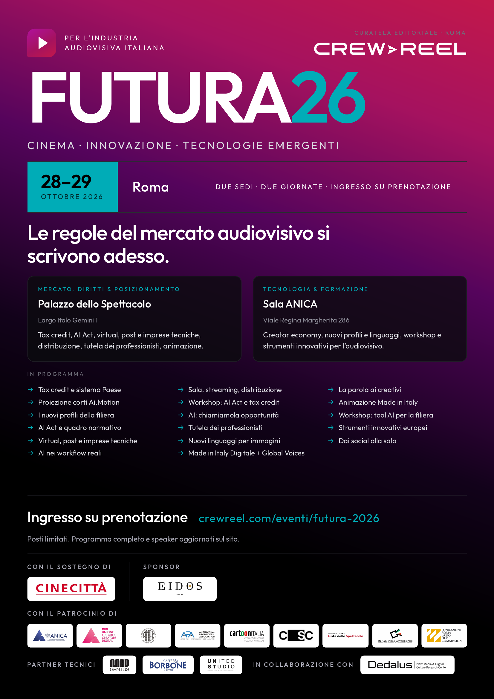 FUTURA 2026 · Roma